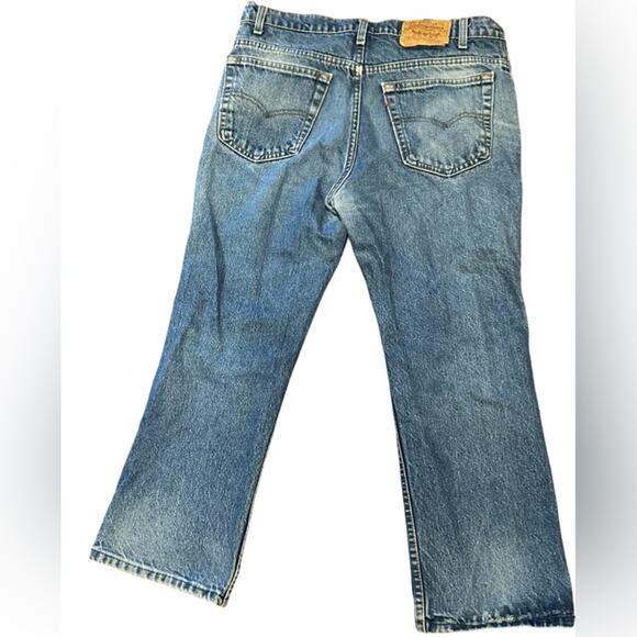 Vintage Levi’s 517 34 x 25 Cotton Denim Jeans Made in the USA - Picture 2 of 8